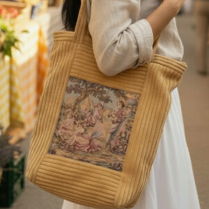 Sac canevas flamants roses